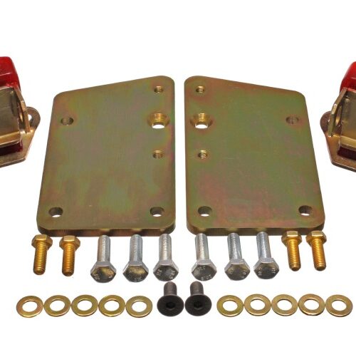 Energy Suspension 3.1148R Ls Conversion Motor Mount Set - Red - Image 6