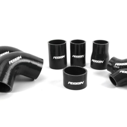 PERRIN 15-21 Subaru STI Front Mount Intercooler Boost Tube Kit - Black - Image 3