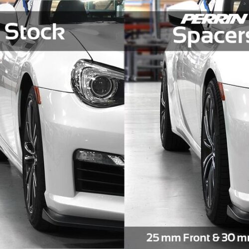 PERRIN 02-14 Subaru WRX / 2004 STI / 13-25 BRZ & Toyota GR86 25mm Wheel Spacers 5x100 56mm CB - Pair - Image 8