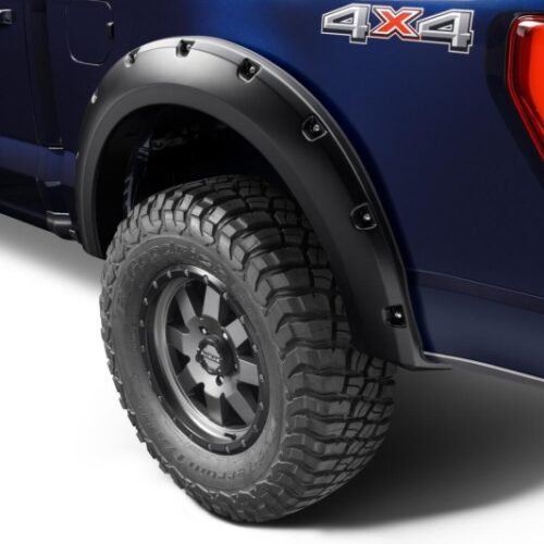 Bushwacker 2021 Ford F-150 (Excl. Lightning) Pocket Style Flares 4pc - Black - Image 6