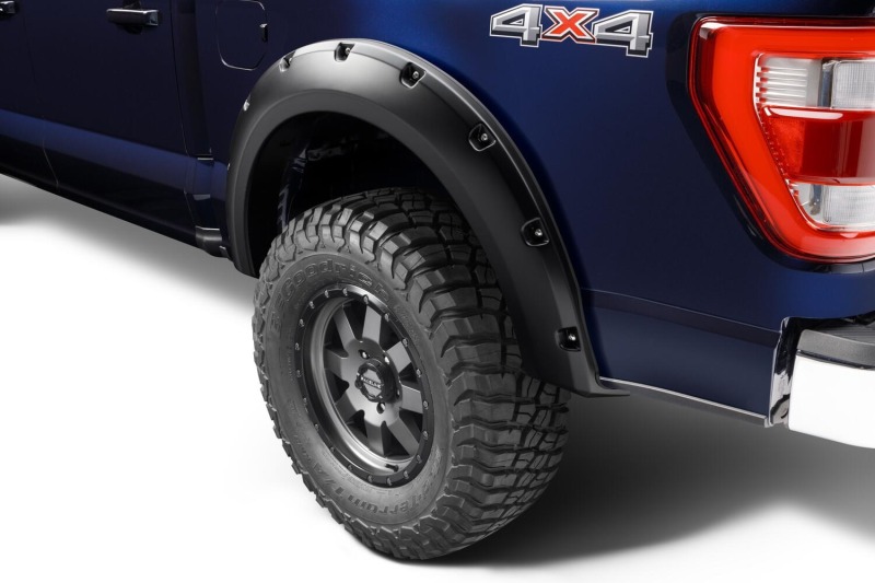 Bushwacker 2021 Ford F-150 (Excl. Lightning) Pocket Style Flares 4pc - Black - Image 6