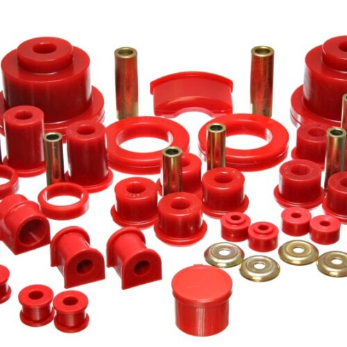 Energy Suspension 04 Pontiac GTO Red Hyper-flex Master Bushing Set
