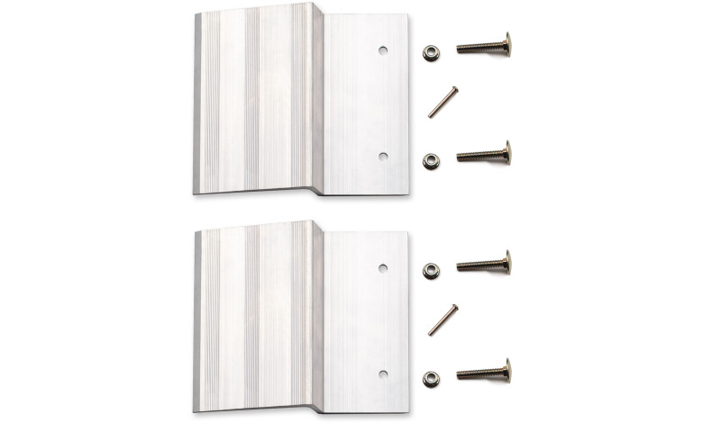 Lund 602002 Universal Ramp Kit For 2X8in To 2X10in Planks 9X7.5X2.25in - Silver - Image 3