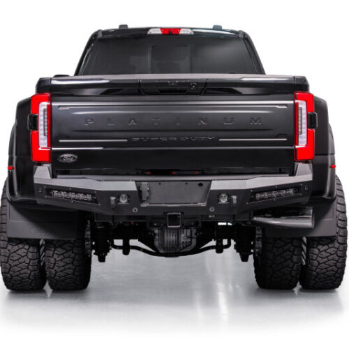 Addictive Desert Designs 23-26 Ford F250/F350/F450 SD HoneyBadger Rear Bumper - Hammer Black - Image 8