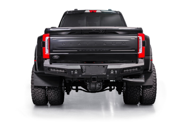 Addictive Desert Designs 23-26 Ford F250/F350/F450 SD HoneyBadger Rear Bumper - Hammer Black - Image 8