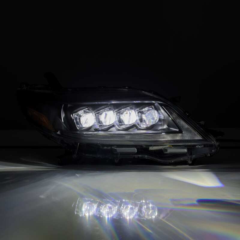 AlphaRex 880768 2011+ Toyota Sienna NOVA LED Proj Headlights Plank Style Black w/Activ Light/Seq Signal/DRL - Image 5