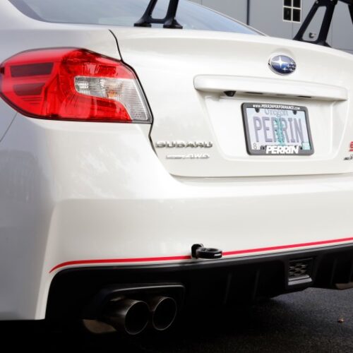 Alternative view of PERRIN 15-21 Subaru WRX/STI / 24-26 Crosstrek / 25-26 Forester Tow Hook Kit (Rear) -  Black