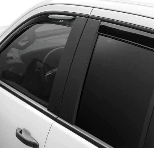 AVS 194805 2019 Chevrolet Silverado 1500 Crew Cab Pickup Ventvisor In-Channel 4pc - Smoke - Image 7