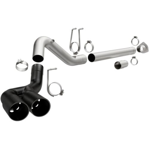 MagnaFlow 17068 08-18 Ford F-250/F-350/F-450 4.6L/6.7 DPF-Back Black 4in Dual Single Rear Exit