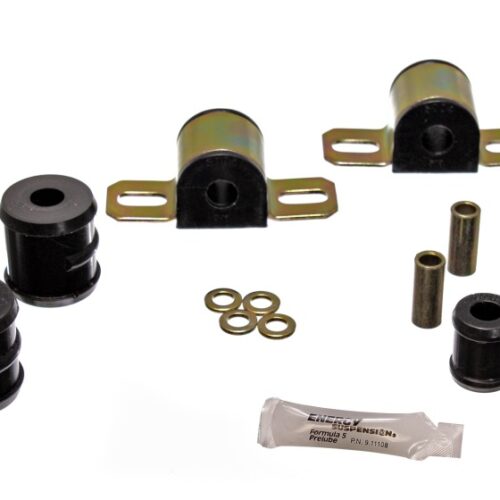 Energy Suspension 3.5109G 67-81 Camaro Black 3/4 inch Bar One Bolt Clamp Style Rear Sway Bar Bushing Set