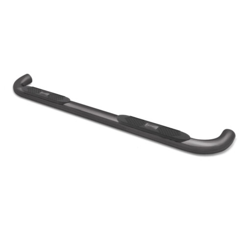 Lund 23475771 03-09 Dodge Ram 2500 Quad Cab 4in. Oval Curved Steel Nerf Bars - Black