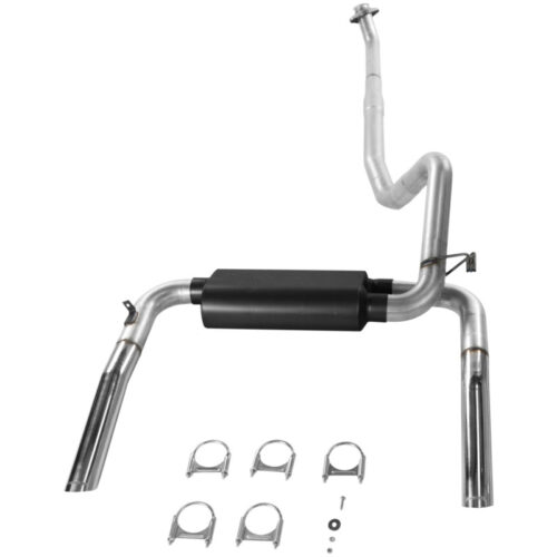 Flowmaster 17234 86-91 Chevrolet Camaro/Pontiac Firebird 2.5in. American Thunder Cat-Back Exhaust System - Image 3