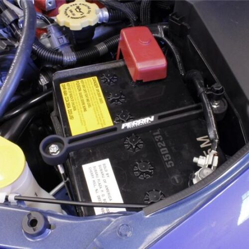 PERRIN 02-26 Subaru Impreza/WRX/STI & 13-26 Crosstrek/BRZ/FR-S/GR86/GR86 Battery Tie Down - Black - Image 10