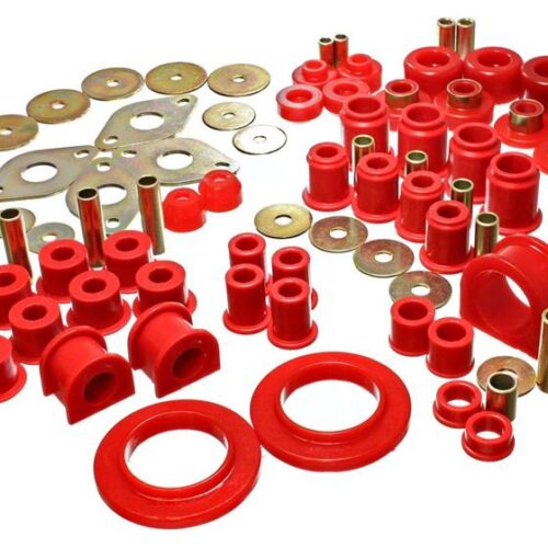 Energy Suspension 8.18107R 01-04 Toyota Tacoma Red Hyper-Flex Master Bushing Set - Image 3