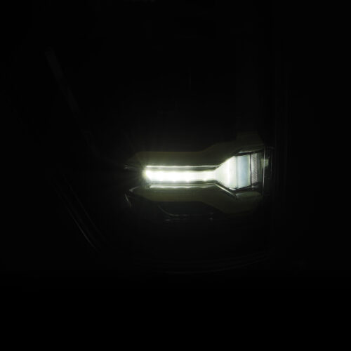 AlphaRex 653060 21-23 Ford F-150 LUXX LED Taillights - Alpha-Black w/ BLIS - Image 5