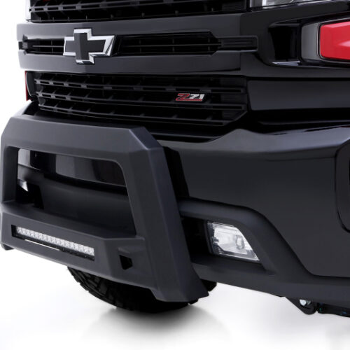 Lund 86521217 19-22 Chevrolet/GMC Silverado/Sierra 1500 Revolution Bull Bar - Black - Image 3