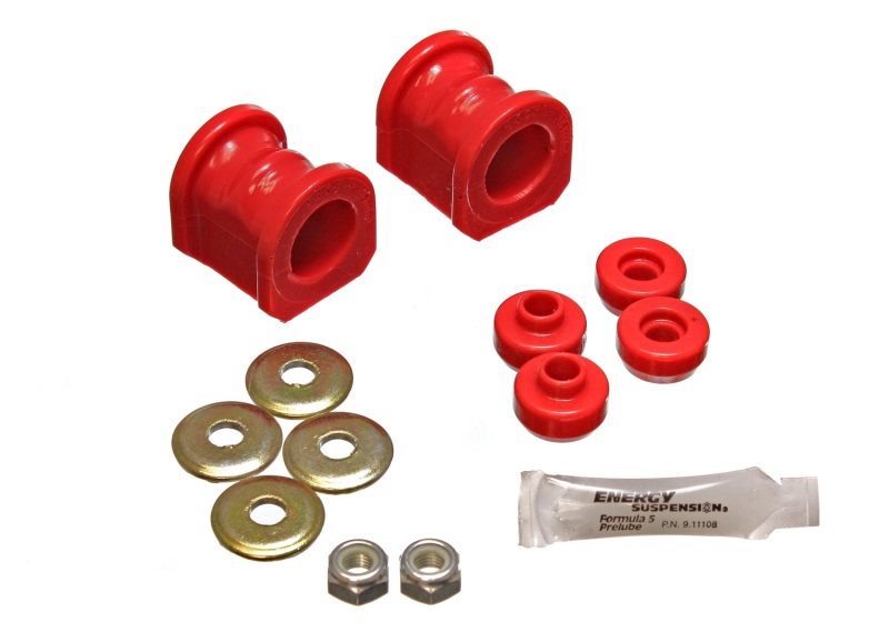 Energy Suspension 7.5115R 91-94-Nissan Sentra/NX1600/2000 Red 27mm Front Sway Bar Frame Bushings (Sway bar e