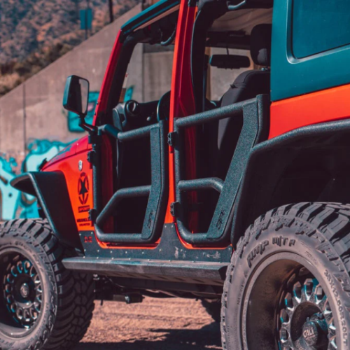 Body Armor 4x4 JK-6155 07-18 Jeep Wrangler JK Tube Doors Rear Pair - Image 6