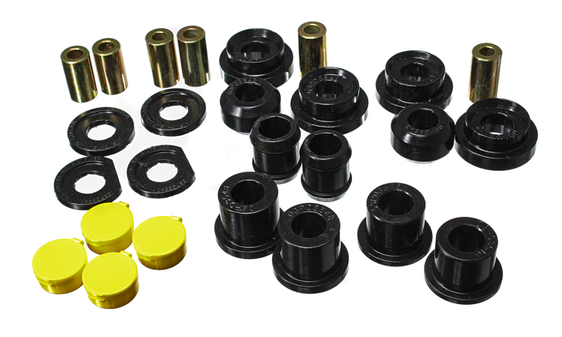 Energy Suspension 06-11 Honda Civic Black Rear Lower Trailing Arm and Lower Knuckle Bushing Set - Image 4