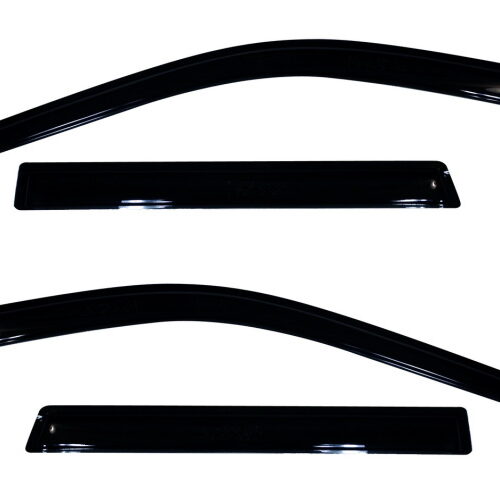 AVS 11-18 Jeep Grand Cherokee Ventvisor Outside Mount Window Deflectors 4pc - Smoke
