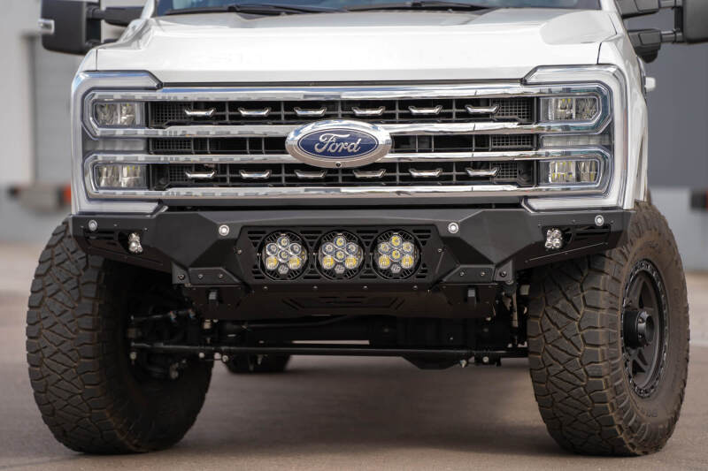 Addictive Desert Designs F810014100103 2023+ Ford F-250/F-350 Bomber Front Bumper (w/ 3 Baja Designs LP6 Mounts) - Image 5