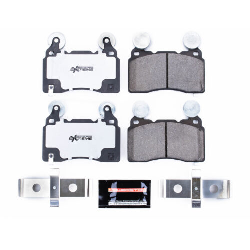 Power Stop 16-18 Cadillac CT6 Front Z26 Extreme Street Brake Pads w/Hardware - Image 3