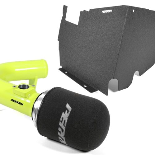 PERRIN 22-26 Subaru WRX Cold Air Intake w/Heatshield - Neon Yellow - Image 5