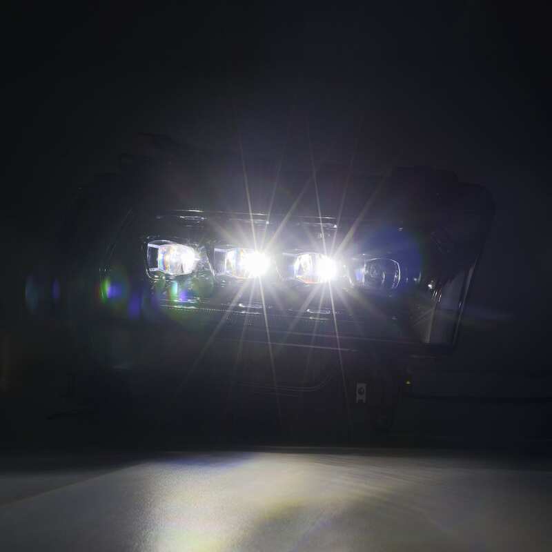 AlphaRex 880552 19-21 Ram 2500 NOVA LED Proj Headlights Plank Style Alpha Blk w/Activ Light/Seq Signal/DRL - Image 5