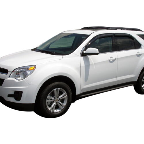 AVS 94166 10-17 Chevy Equinox Ventvisor Outside Mount Window Deflectors 4pc - Smoke - Image 4