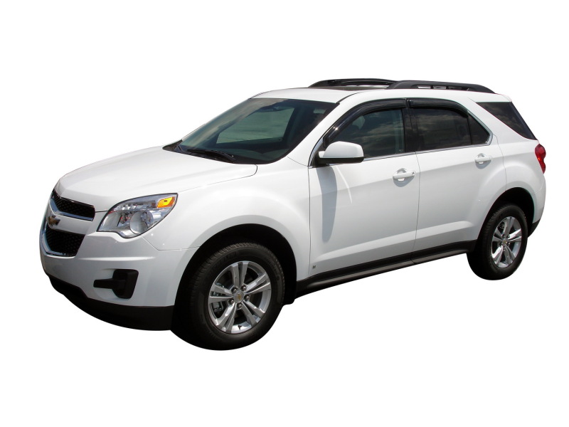 AVS 94166 10-17 Chevy Equinox Ventvisor Outside Mount Window Deflectors 4pc - Smoke - Image 4