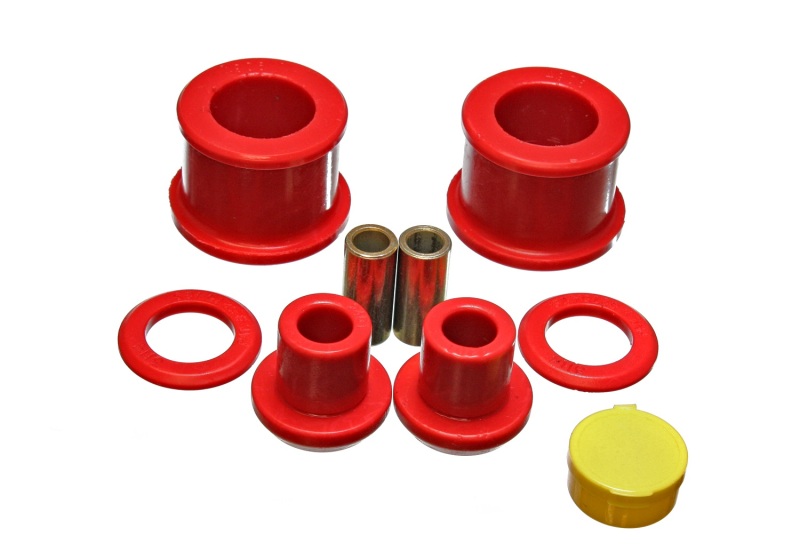 Energy Suspension 7.1118R 95-98 Nissan 240SX (S14) Red Rear Differential Bushing (for 7/8inch O.D. bar Only) - Image 5