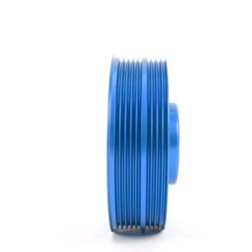PERRIN 93-14 Subaru Impreza (Incl. 02-14 WRX) / 04-21 STI Lightened Crank Pulley - Blue - Image 3
