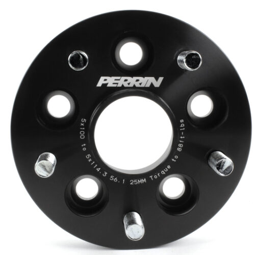 PERRIN Subaru/Toyota/Scion 25mm Wheel Adapter (Bolt-On Type) 5x100 to 5x114.3 w/56mm Hub - Pair - Image 3