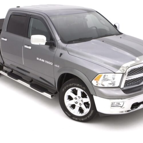 Lund 24385007 10-17 Dodge Ram 2500 Crew Cab 6in. Oval Straight SS Nerf Bars - Polished - Image 6