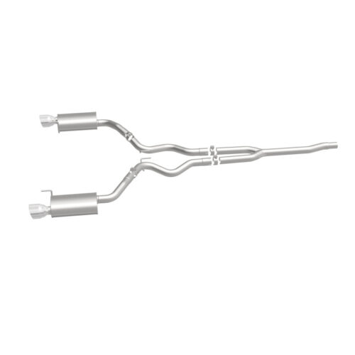 MagnaFlow 19097 Cat Back, SS, 2.5in, Street, Dual Split Polished 4.5in Tips 2015 Ford Mustang Ecoboost - Image 9