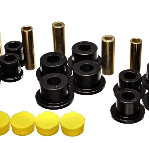 Energy Suspension 5.2115G 02-05 Dodge Ram 1500 2WD Black Rear Leaf Spring Bushing Set