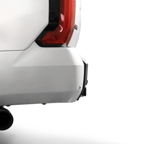 Addictive Desert Designs 2022+ Toyota Tundra Black Label Rr Bumper - Hammer Blk w/ Satin Blk Panels - Image 5