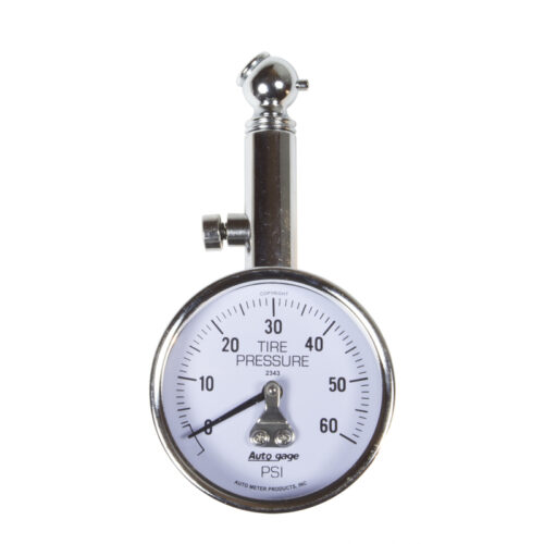 Autometer 60 PSi Peak/Hold Mechanical Tire Pressure Gauge - Image 4