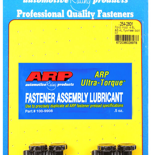 ARP 254-2801 Ford 4.6/5.4L Modular V8 M10x1.0 Thread Size Flywheel Bolt Kit