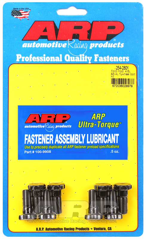 ARP 254-2801 Ford 4.6/5.4L Modular V8 M10x1.0 Thread Size Flywheel Bolt Kit