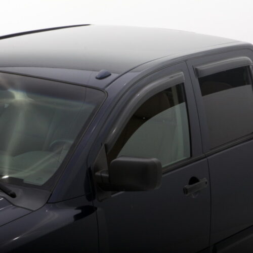 AVS 94858 04-15 Nissan Titan Crew Cab Ventvisor Outside Mount Window Deflectors 4pc - Smoke - Image 10