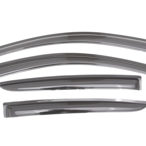 AVS 94298 12-18 Nissan Versa (Excl. Hatch) Ventvisor Outside Mount Window Deflectors 4pc - Smoke