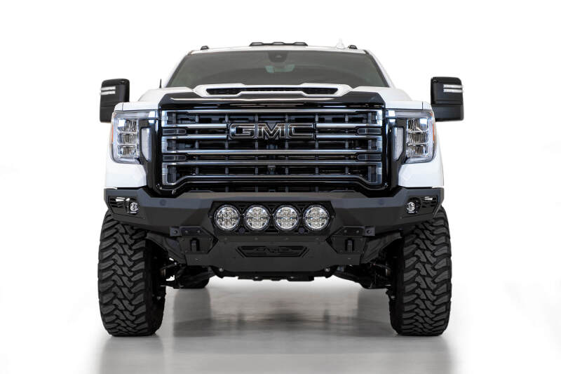 Addictive Desert Designs 20-23 GMC Sierra 2500/3500 Bomber Front Bumper - Black - Image 4