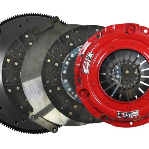 McLeod RST Twin Clutch Kit Ford Modular Engine 164 Tooth RG / 26 Spline Input Shaft w/Steel Flywheel - Image 4