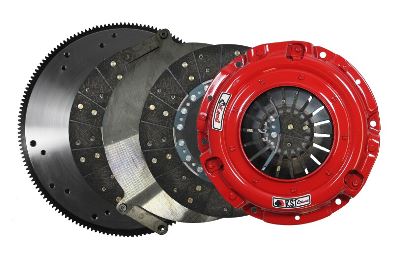 McLeod RST Twin Clutch Kit Ford Modular Engine 164 Tooth RG / 26 Spline Input Shaft w/Steel Flywheel - Image 4