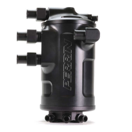PERRIN 02-21 Subaru WRX / 04-21 STI Air Oil Separator - Black - Image 2