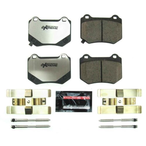 Power Stop 18-19 Subaru WRX STi Rear Z26 Extreme Street Brake Pads w/Hardware - Image 2