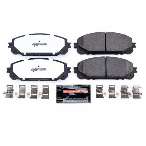 Power Stop 14-19 Jeep Cherokee Front Z36 Truck & Tow Brake Pads w/Hardware - Image 3