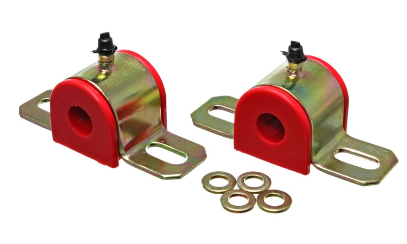 Energy Suspension 9.5158R All Non-Spec Vehicle Red 28mm Front Sway Bar Bushings - Image 4