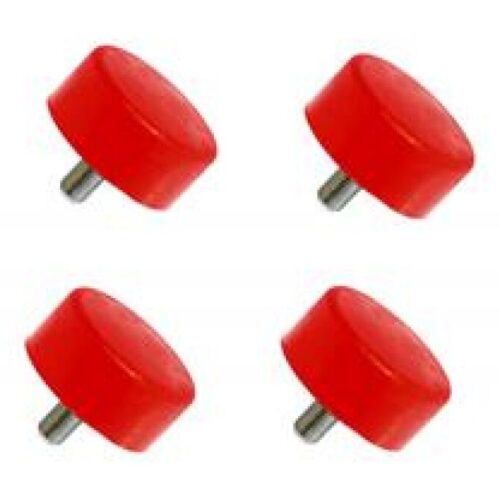 Prothane 18-1301 Toyota Tacoma Front Bump Stops - Red